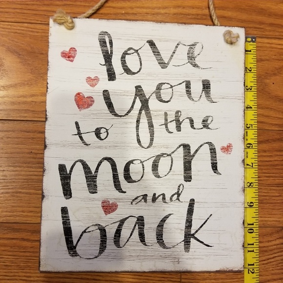 Wall Art - " Love You to the moon and back - Picture 1 of 3